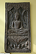 Bas-Relief Sitting Buddha, Wood, Height 98cm, Width 45cm USD750